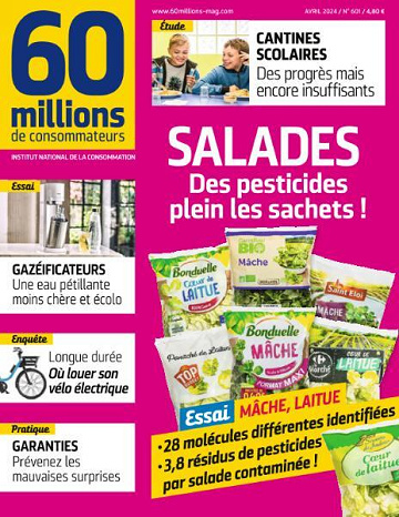 60 Millions de Consommateurs - Avril FRENCH PDF 2024