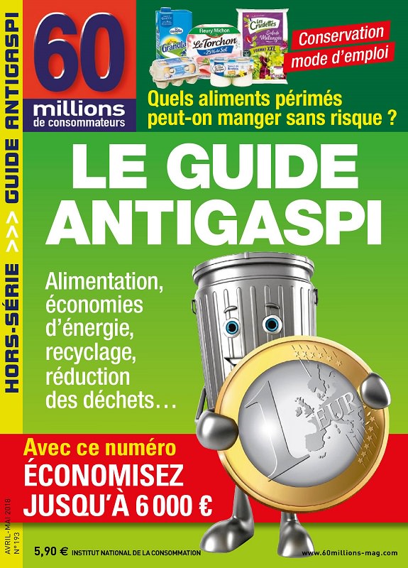 60 Millions de Consommateurs Hors-Série N°193 - Avril-Mai 2018 PDF