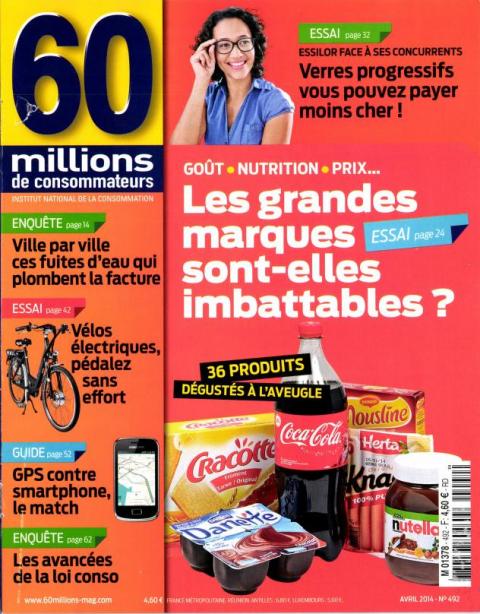 60 millions de consommateurs N°492 - Avril 2014 -PDF-