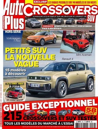 Auto Plus - Hors-Série Crossovers-Suv - Août-Octobre FRENCH PDF 2024