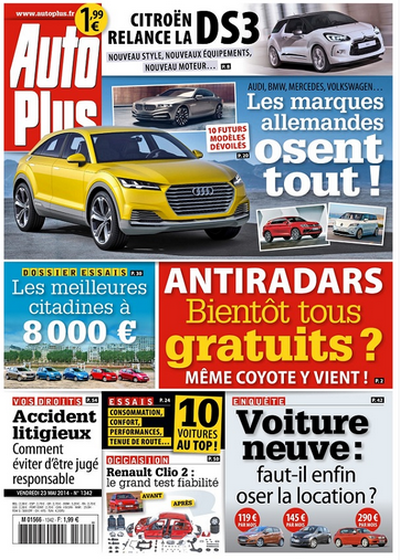 Auto Plus N°1342 23 Mai 2014