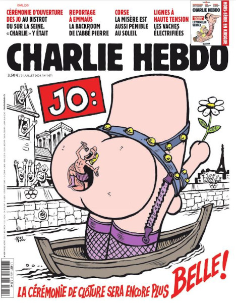 Charlie Hebdo du 31 juillet FRENCH PDF 2024