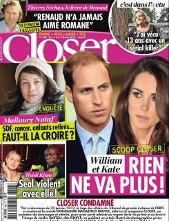 Closer N°348 Du 11 au 17 Fevrier 2012