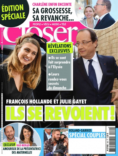 Closer N°469 - Du 6 au 12 Juin 2014