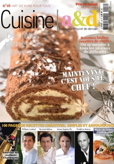 Cuisine A et D N°16 Dec.Janvier 2012