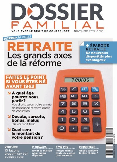 Dossier Familial N°538 Novembre 2019