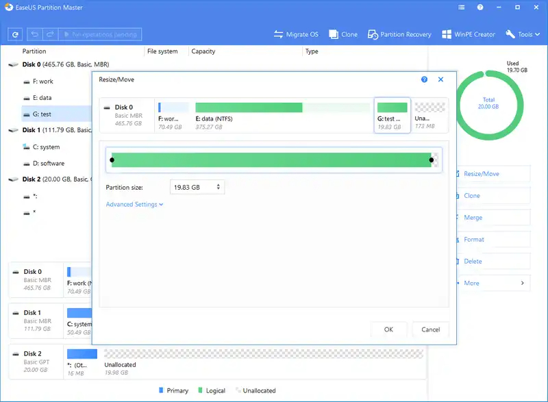 EASEUS Partition Master 16.8 All Editions x86/x64