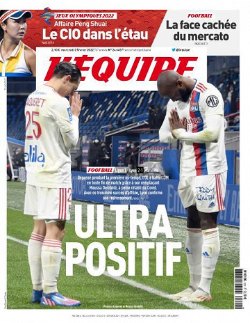 L’equipe du 02 Février 2022