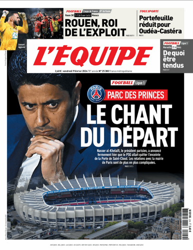 L'equipe du 09 Février 2023