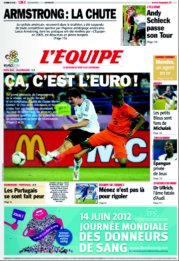 L'équipe du 14 Juin 2012