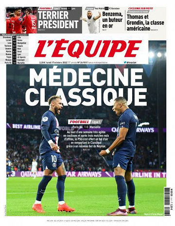 L'equipe du 17 Octobre 2022