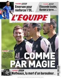 L’equipe du 19 Aout 2021