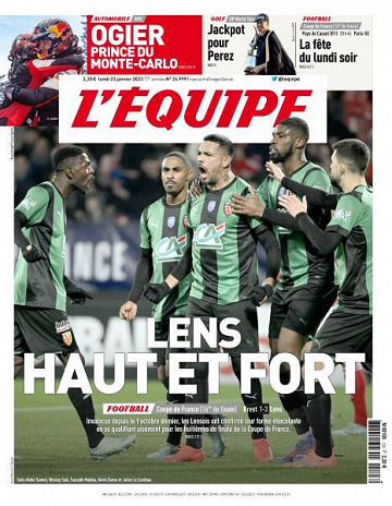 L'equipe du 23 Janvier 2023