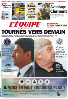 L'equipe du 23 mai 2012