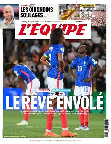 L'equipe du 28 Juillet 2022