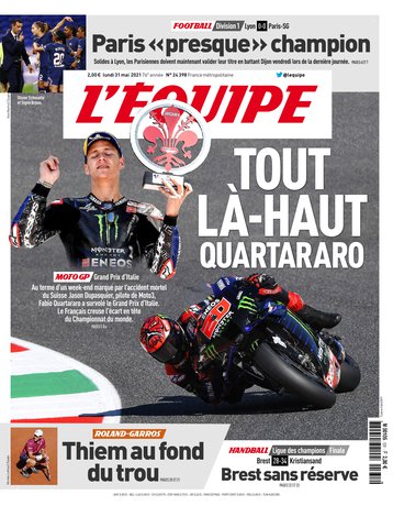 L’equipe du 31 Mai 2021