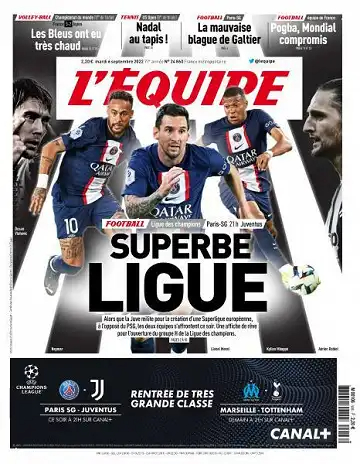 L'equipe du 6 Septembre 2022