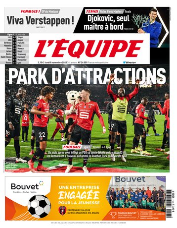 L’equipe du 8 Novembre 2021