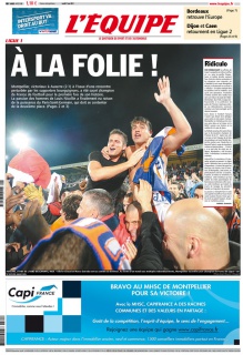 L'equipe du lundi 21 mai 2012