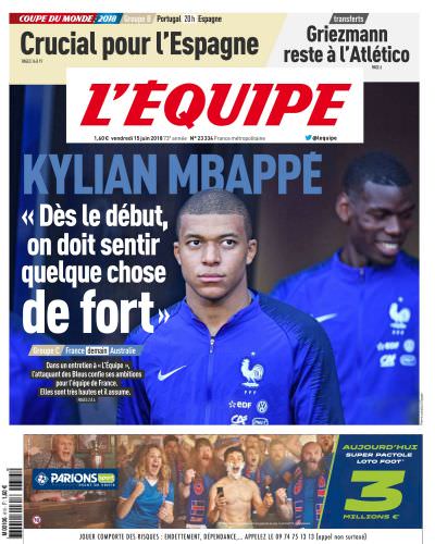 L'équipe du Vendredi 15 Juin 2018 .pdf (Kylian Mbappe)