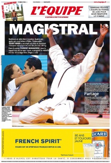 L'equipe Edition du 04 Août 2012