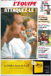 L'equipe Edition du 11 Juillet 2012