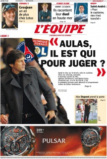 L'equipe Edition du 18 Decembre 2012