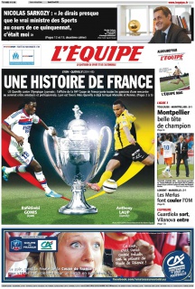 L'equipe Edition du 28 Avril 2012