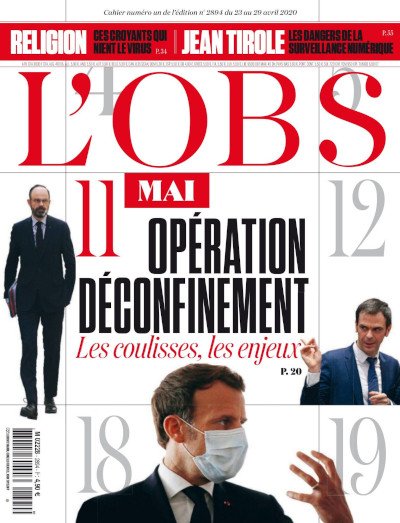 L'Obs du 23 Avril 2020