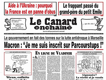 Le canard enchai?ne? du Mercredi 20 Mars 2024