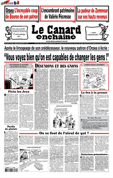 Le Canard enchaîné - 02 Fevrier 2022