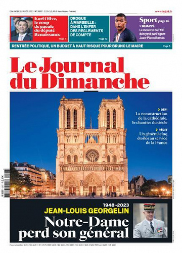 Le Journal du Dimanche - 20 Août 2023