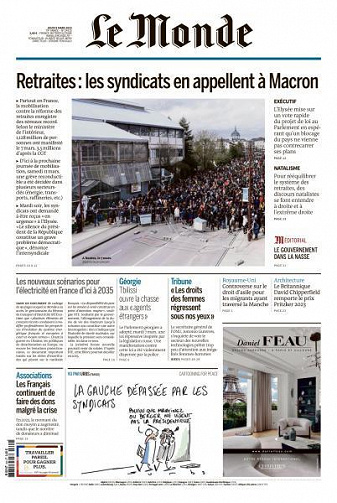 Le Monde du 9 Mars 2023