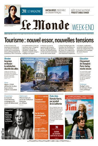 Le Monde & Le Mag du 17 Août FRENCH PDF 2024