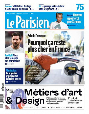 Le Parisien - 10 Mai 2023