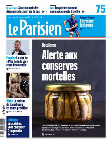 Le Parisien - 14 Septembre 2023