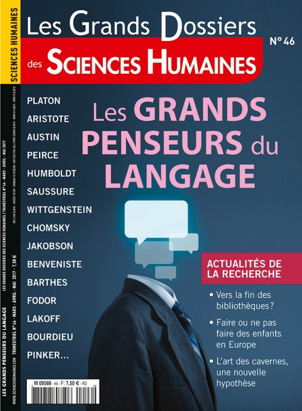 Les grands penseurs du langage N°46 - HS Sciences Humaines 2017