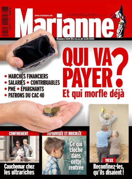 Marianne N°1206 Du 24 au 30 Avril 2020