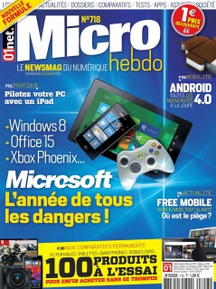 Micro Hebdo N°718 du 19 au 25 Janvier 2012