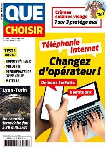 Que Choisir - Mai FRENCH PDF 2024