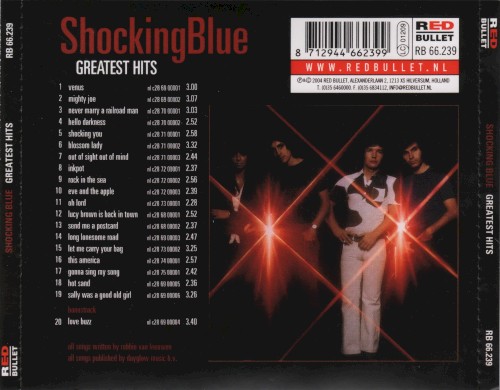 Shocking Blue - greatest Hits 2004