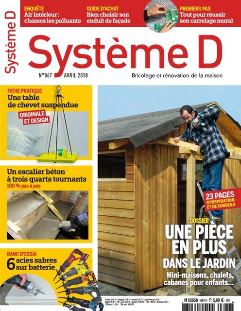 Système D N°867 -  Avril 2018 Pdf