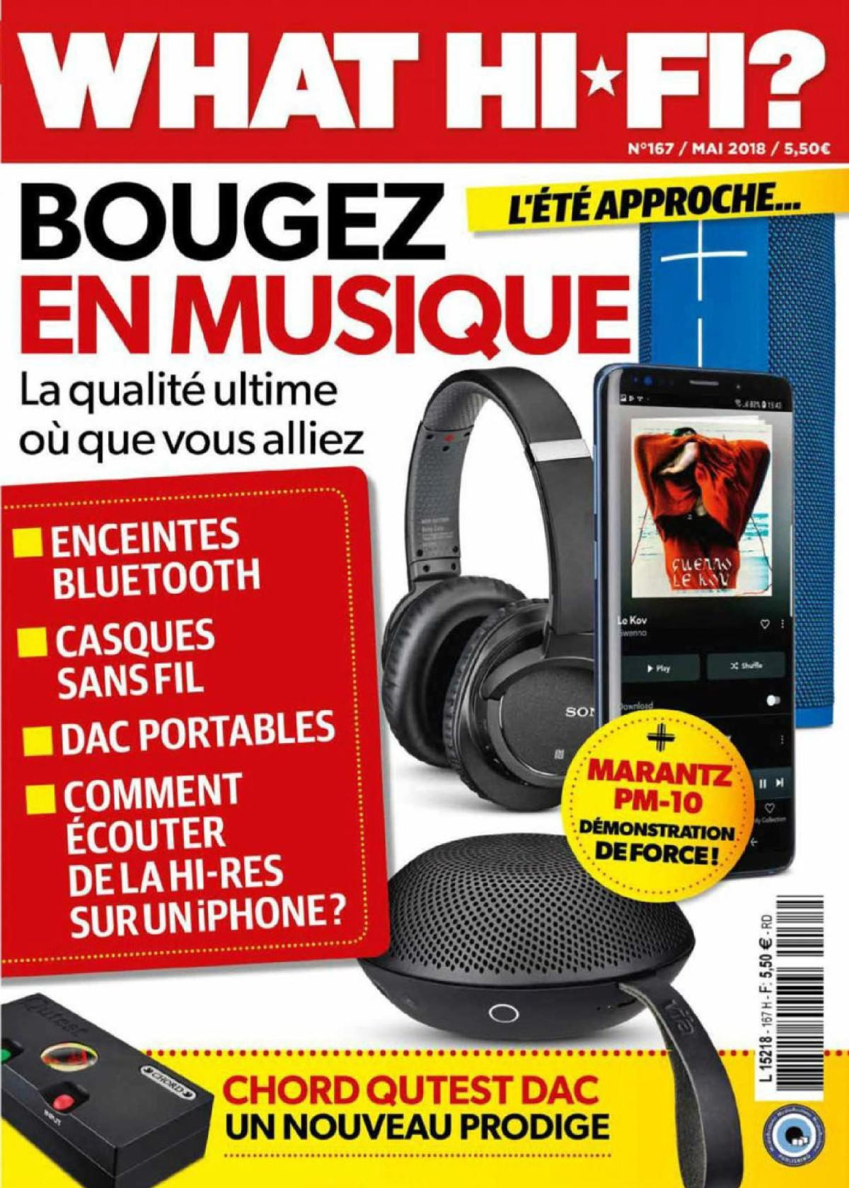 What Hi-Fi France N°167 - Mai 2018